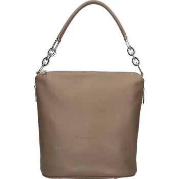 Kabelka Dámská kožená kabelka Facebag Talma - taupe