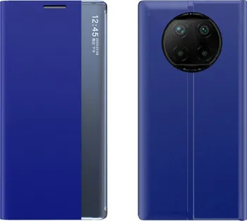 Pouzdro na mobilní telefon Forcell Sleep View Case pro Xiaomi Redmi Note 9T 5G modré