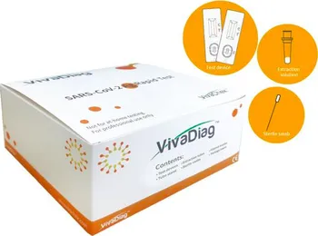Diagnostický test VivaDiag Sars-Co-V-2 Ag Antigenní test z přední části nosu
