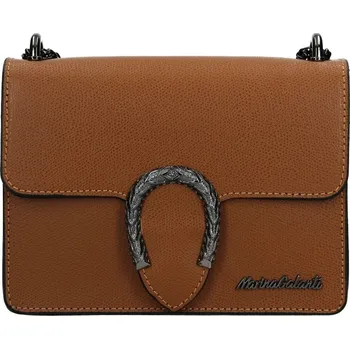 Kabelka Dámská kožená crossbody kabelka Marina Galanti Arianne - hnědá