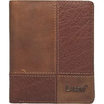 Peněženka Pánská kožená peněženka Lagen Apolo - hnědá