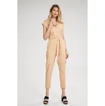 Dámský béžový overal M695 Beige Velikost: M