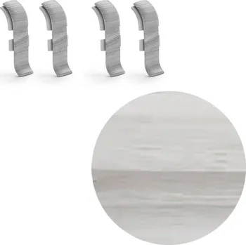 soklová lišta NOVÁK Spojka k soklové liště PVC Macquarie 56x23 4ks NGTFH2