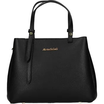 Kabelka Dámská kožená kabelka Marina Galanti Velte - černá