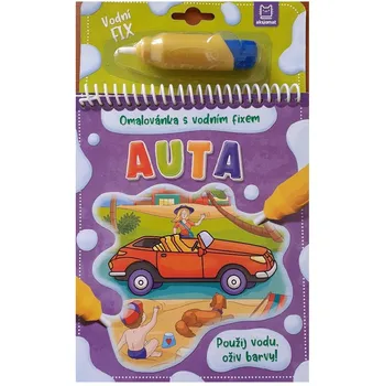 omalovánky Omalovánka s vodním fixem: Auta - Barbara Wierzchowska (2021, kroužkovaná)