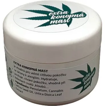 Bylinná léčivá mast Sativa Manufacture Konopná mast extra silná 100 ml