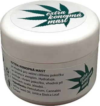 Bylinná léčivá mast Sativa Manufacture Konopná mast extra silná 100 ml