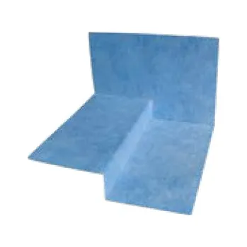 Stavební profil KP1 schodový růžek izolační modrá ACARA, levá, 28 mm, 1 ks