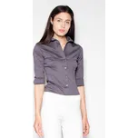 Košile s výstřihem do V VT028 Grey Velikost: XL