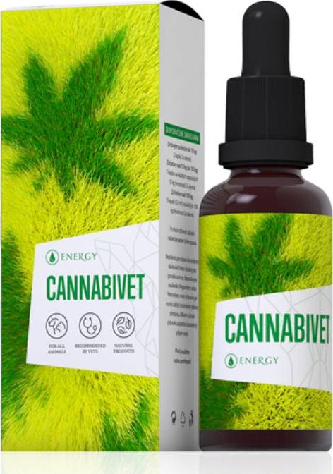 Energy Cannabivet 30 ml Veterinární přípravek pro psy