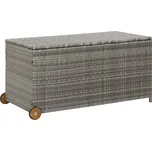 Zahradní úložný box polyratanový 120 x…