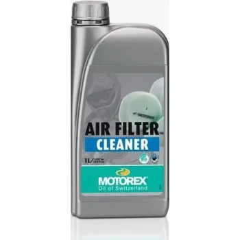 Motokosmetika Čistící prostředek na vzduchové molitanové filtry MOTOREX AIR FILTER CLEANER balení 1 litr (čistič vzduchových filtrů pro motocykly, neobsahuje rozpouštědla, je biologicky odbouratelný a nehořlavý)