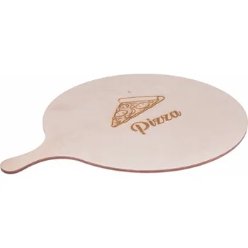 Kuchyňské prkénko Dřevěná deska na pizzu 32 cm