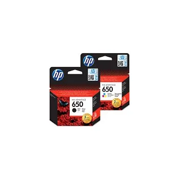 Sada inkoustových kazet HP 650 pro snadné objednání (HP-650)