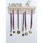 Věšák na medaile se jménem pro…