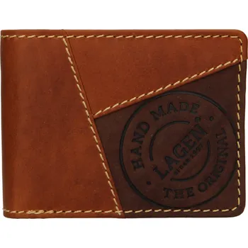 Peněženka Pánská kožená peněženka Lagen Baltesar - hnědá