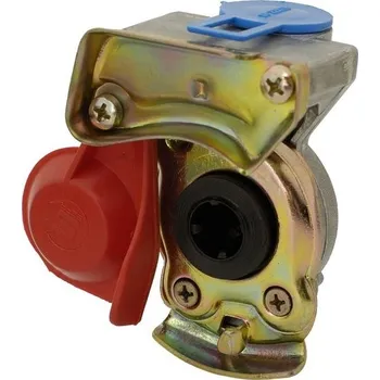 Příslušenství ke kompresoru Spojka vzduchová s ventilem M16, max.13bar, červená [P1603]