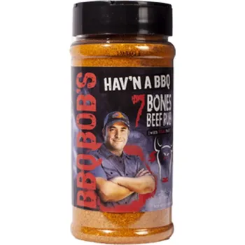 BBQ Bob's Hav'n a BBQ BBQ grilovací koření 7Bones Rub 326g BBQ BOB’S HAV’N A BBQ