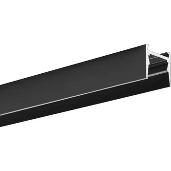 LED lišta Profil MICRO-HG, černá anoda - 1 m