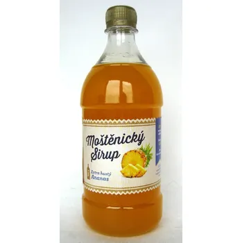 Moštěnický sirup ananas 700 ml
