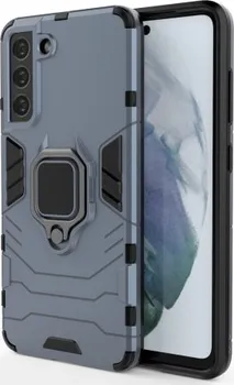 Pouzdro na mobilní telefon MG Ring Armor pro Samsung Galaxy S21 FE modrý