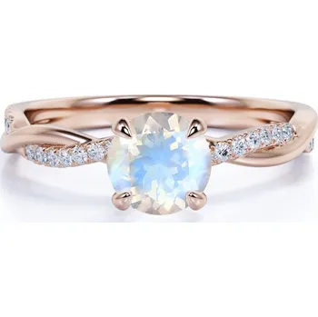 Prsten Emporial prsten 14k zlato Vermeil GU-DR14764R-ROSEGOLD-ZIRCON Velikost: 10 (EU: 61-63)