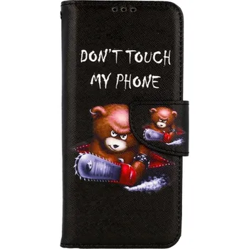 Pouzdro na mobilní telefon Pouzdro Realme 9 knížkové Don't Touch méďa (kryt neboli obal na Realme 9)