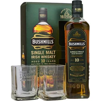 Whisky Bushmills 10YO 0,7l 40% +2 skla
