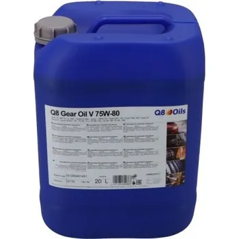 Převodový olej Olej převodový Q8 GEAR OIL V 75W-80 - 20L Q8 05805, , ,