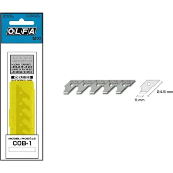 Pracovní nůž Náhradní čepele OLFA, COB-1
