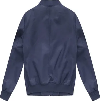 Tmavě modrá bunda typu pilotka (XW12X) odstíny modré S (36)