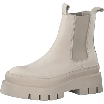 Dámská obuv DÁMSKÉ KOTNÍKOVÉ BOTY TAMARIS 1-25494-29 309 BÉŽOVÁ Barva: BÉŽOVÁ, Velikost: 40