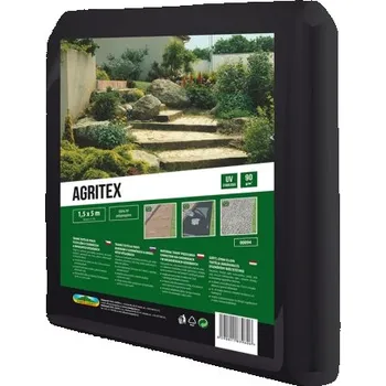 Mulčovací textilie Textilie AGRITEX mulčovací tkaná černá, 90g Rozměr: 1 x 10 m