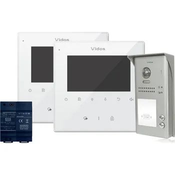 Videointerkom pro 2 rodiny VIDOS DUO 2 x M1022W / S1102A