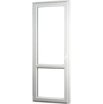 Vchodové dveře Recenze Oknostyl Premium balkonové dveře jednokřídlé 85/233/8 L bílé