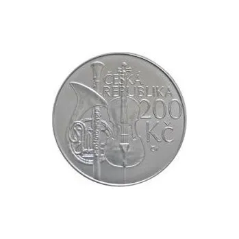 Česká mincovna 200. výročí zahájení výuky na Pražské konzervatoři 200 Kč 2011 stříbrná mince Proof 13 g