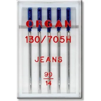 Galanterie Jehly s ploškou 130/705H Jeans 90,100,110 5 ks | RTex