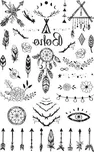 Anděl Přerov Boho tetovací obtisky…