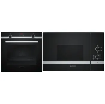 Set domácích spotřebičů Recenze Siemens HB574ABR0 + BF550LMR0