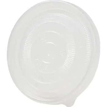 Jednorázové nádobí Gastro obaly Víčko PP na kelímek na polévku 16oz, 12oz, 8oz (min. počet 1000ks)