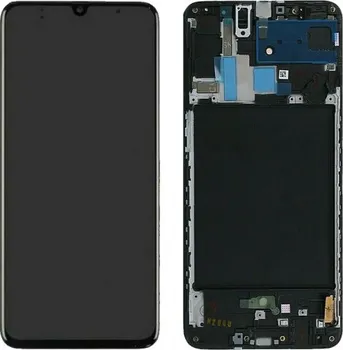 Originální Samsung LCD displej + dotyková deska pro Galaxy A70 černé