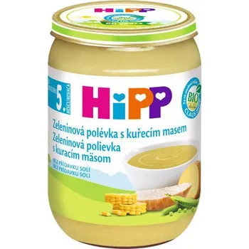 HiPP POLÉVKA BIO Zeleninová s kuřecím masem 190g