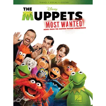 The Muppets Most Wanted - Music from the Motion Picture Soundtrack - zpv s klavrnm doprovodem a akordy pro kytaru 979829