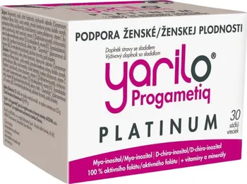 Podpora plodnosti AXONIA Pharma Yarilo Progametiq Platinum 30 sáčků