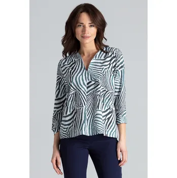 Dámská halenka Halenka volného střihu L035 Pattern 105 Velikost: L