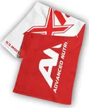 Amix Gym Towel 50 x 100 cm červený/bílý