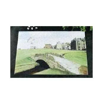 Dárkový potravinový koš Golg Gifts puzzle - St. Andrews 1000ks