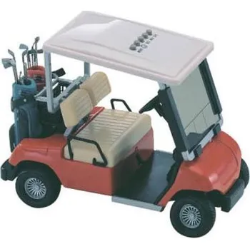 Dárkový potravinový koš Hanimex vozík - hodiny + stojánek na tužky