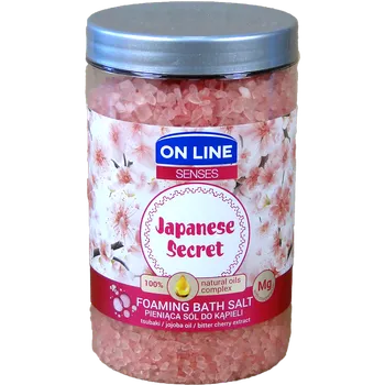 Koupelová sůl On line sůl do koupele Japanese Secret 480 g