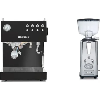 Kávovar Ascaso Steel DUO, Black + ECM S-Automatik 64